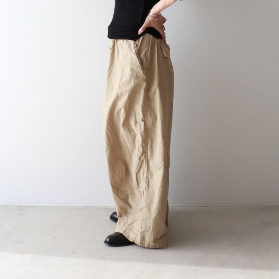 あゆ　 ヴェリテクール　コットンシルクワイドパンツ あゆ ヴェリテクール コットンシルクワイドパンツ あゆ ヴェリテ