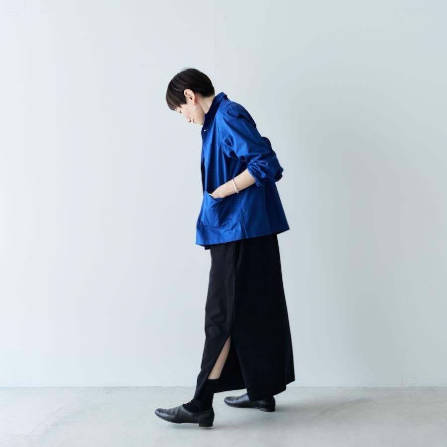 美品 dhal シャツ ダル Dhal(ダル) /50/-Kooshiパターンジップシャツ /レッド×オフ