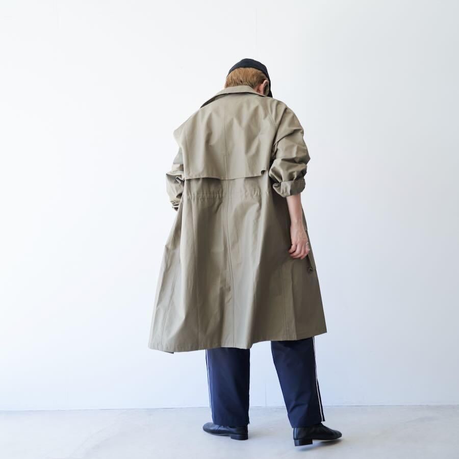 HTS(エイチティーエス)COTTON NYLON BALMACAAN COAT WITH HTS(エイチティーエス)COTTON NYLON BALMACAAN COAT WITH