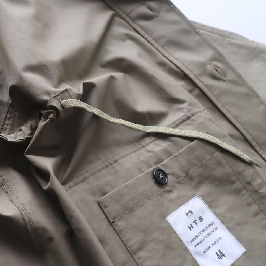 HTS(エイチティーエス)COTTON NYLON BALMACAAN COAT WITH HTS(エイチティーエス)COTTON NYLON BALMACAAN COAT WITH