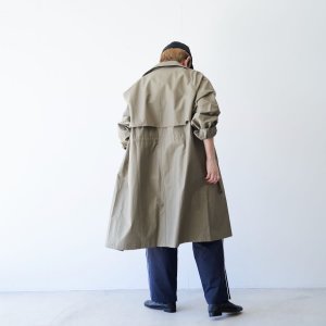 <img class='new_mark_img1' src='https://img.shop-pro.jp/img/new/icons13.gif' style='border:none;display:inline;margin:0px;padding:0px;width:auto;' />HTS / COTTON NYLON BALMACAAN COAT WITH GUSSETED POCKET