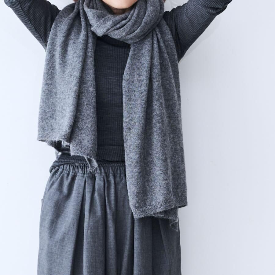 yourwear（ユアウェア）ベビーアルパカプレーンストール