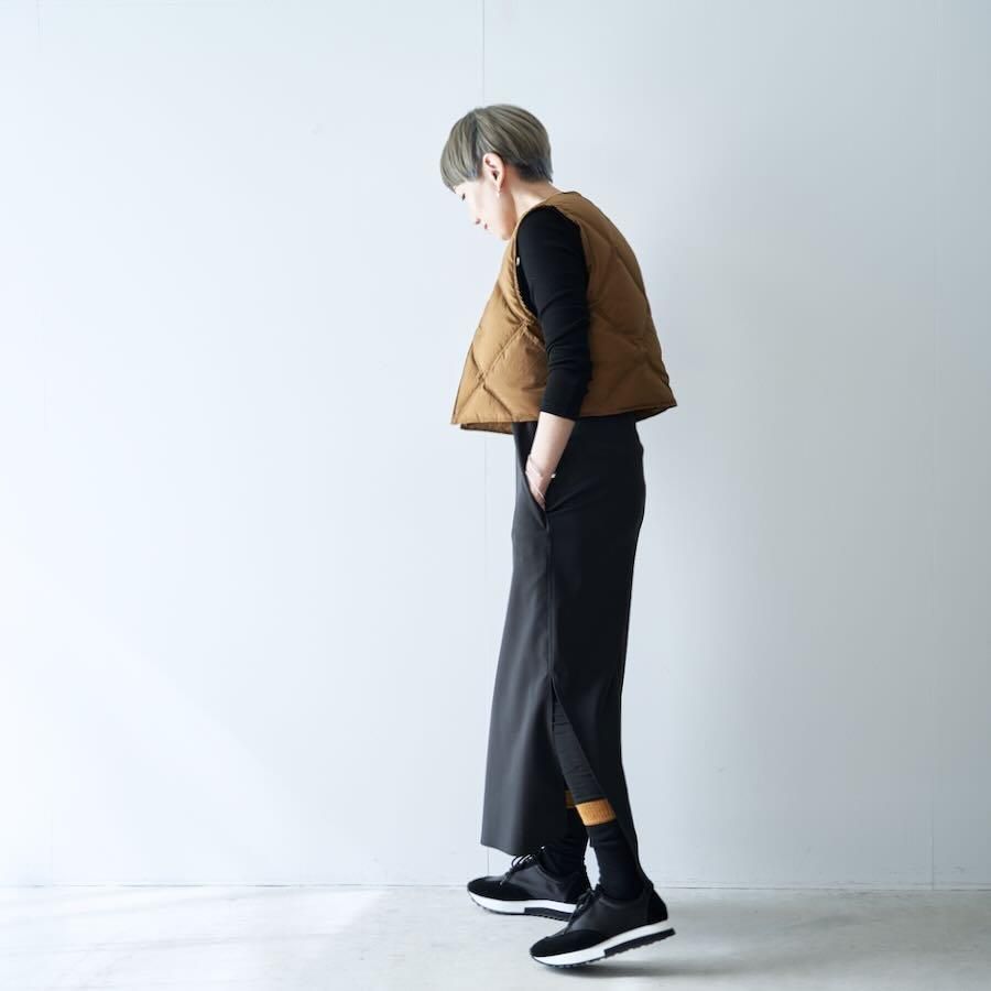 miffew（ミフュー）DOUBLE STITCH DOWN VEST