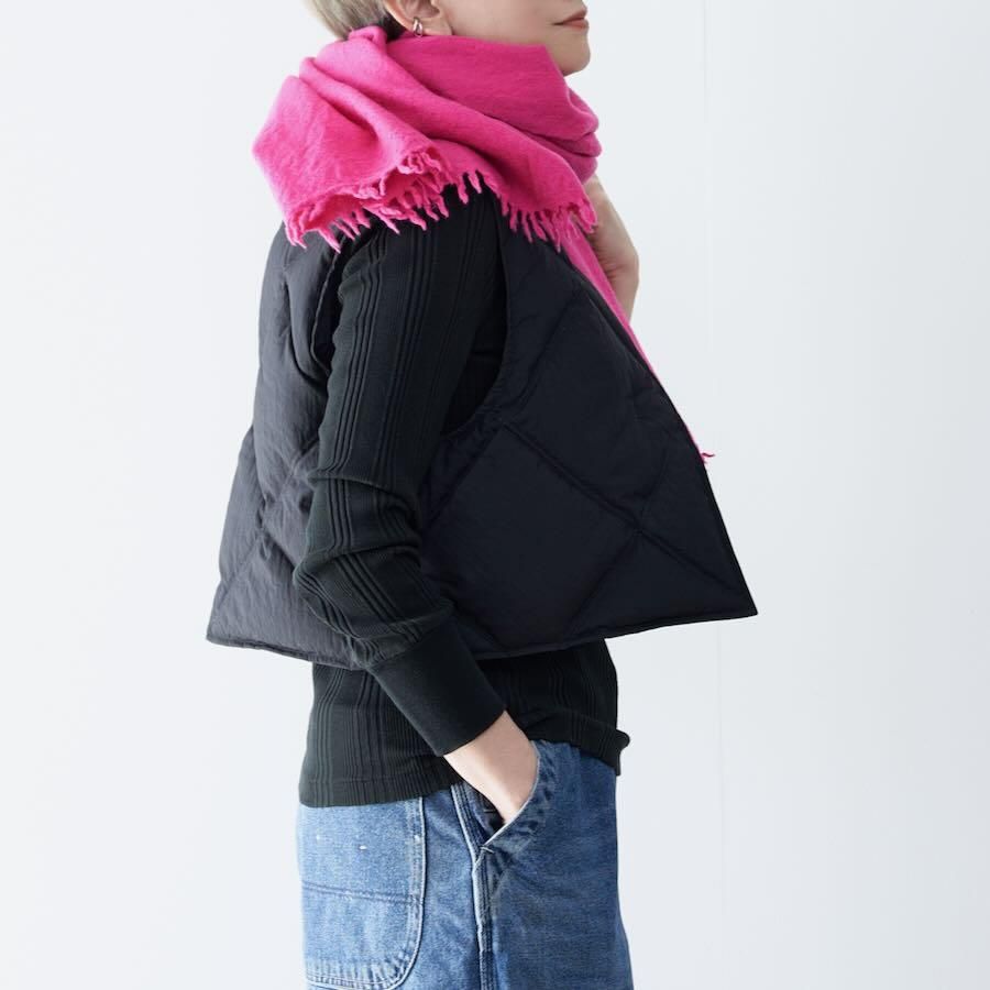 miffew（ミフュー）DOUBLE STITCH DOWN VEST
