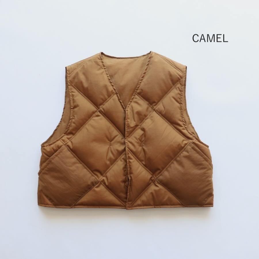 miffewベスト新品 miffew（ミフュー）DOUBLE STITCH DOWN VEST