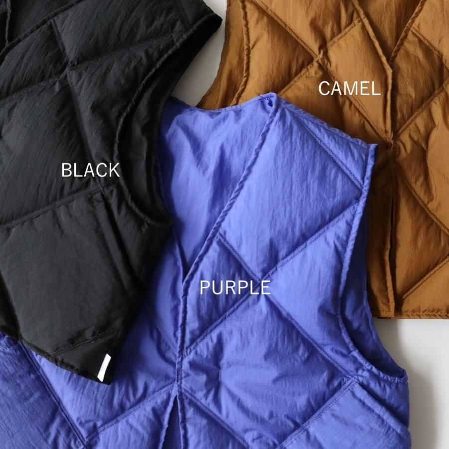 miffew（ミフュー）DOUBLE STITCH DOWN VEST