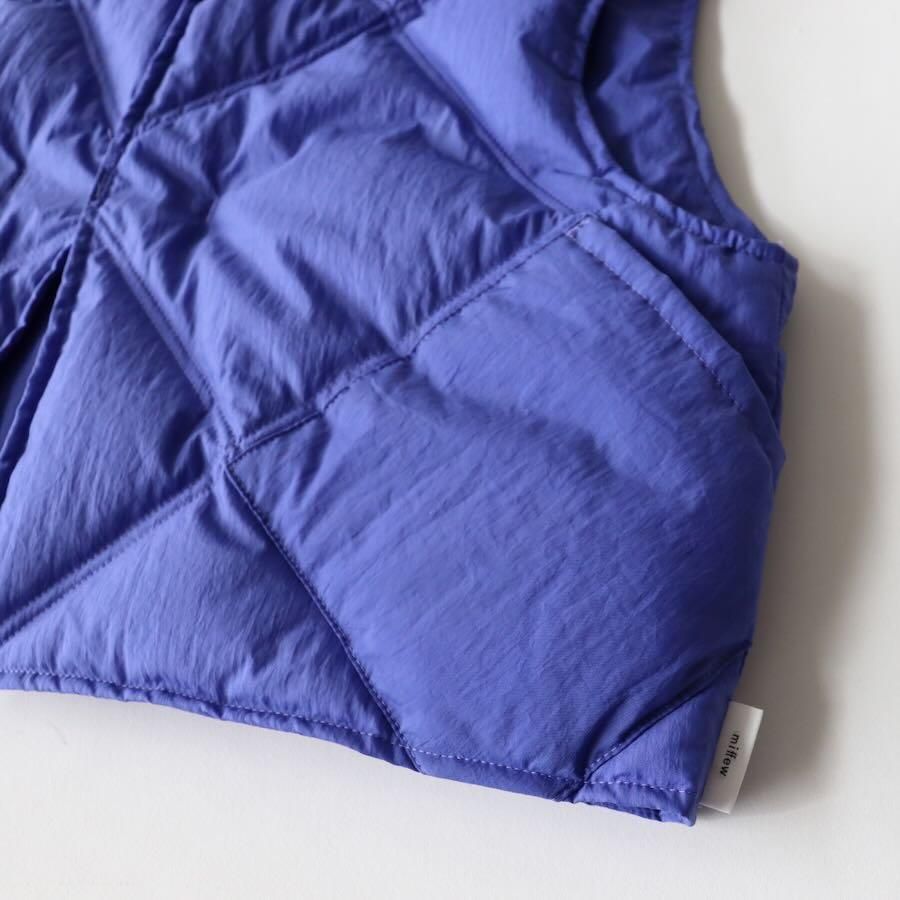 miffew（ミフュー）DOUBLE STITCH DOWN VEST