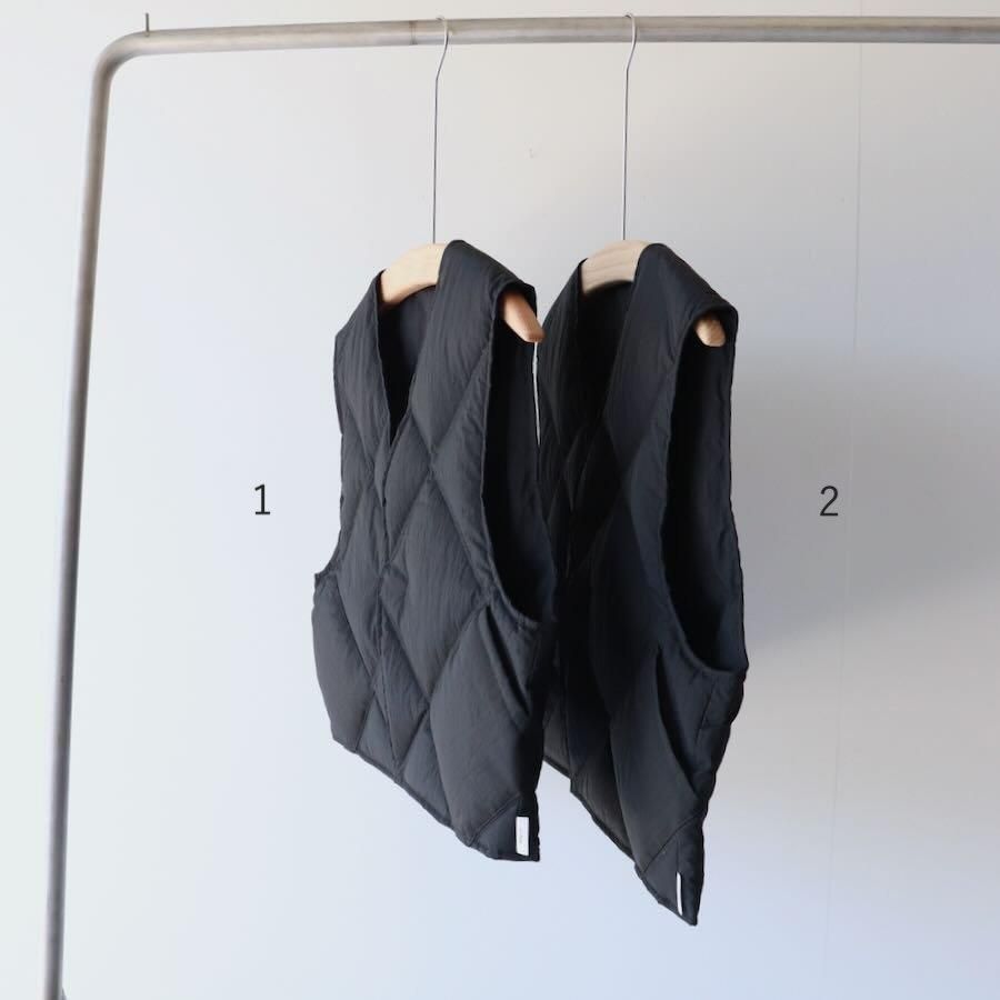 miffewベスト新品 miffew（ミフュー）DOUBLE STITCH DOWN VEST