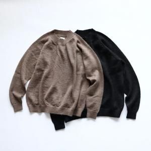 <img class='new_mark_img1' src='https://img.shop-pro.jp/img/new/icons16.gif' style='border:none;display:inline;margin:0px;padding:0px;width:auto;' />30%off holk / kid mohair crew knit(2color)
