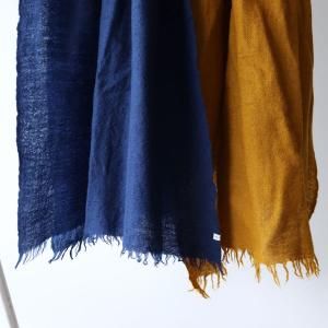 <img class='new_mark_img1' src='https://img.shop-pro.jp/img/new/icons13.gif' style='border:none;display:inline;margin:0px;padding:0px;width:auto;' />soil / MELANGE BOILED WOOL PLAIN STOLE(2color)