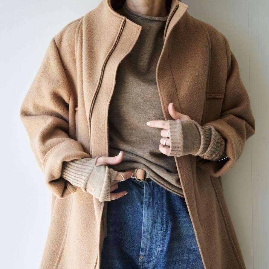 Veritecoeur（ヴェリテクール）ナッピングウールコートVC-2685