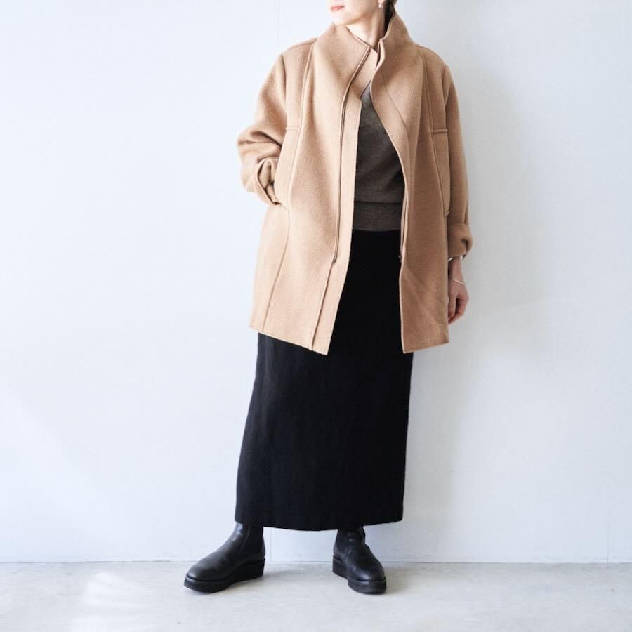 Veritecoeur（ヴェリテクール）ナッピングウールコートVC-2685