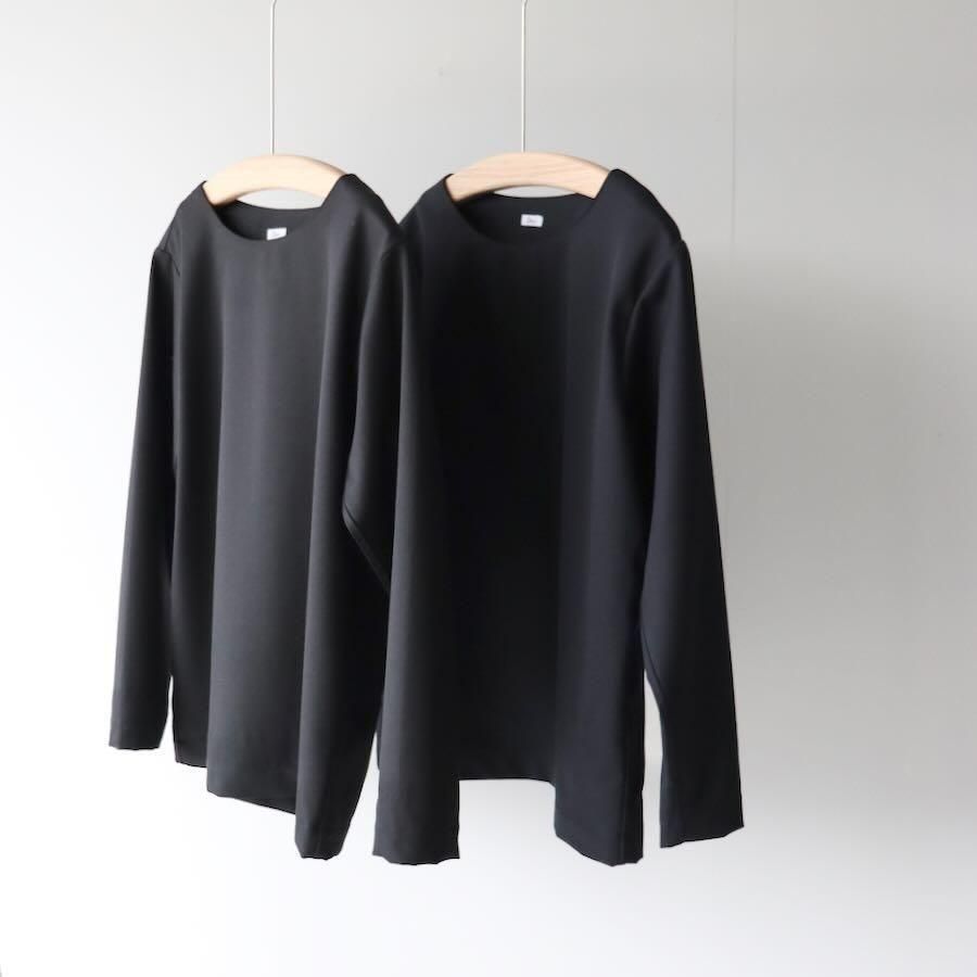 美品 dhal シャツ ダル Dhal（ダル）Wool Gaba Crew shirt