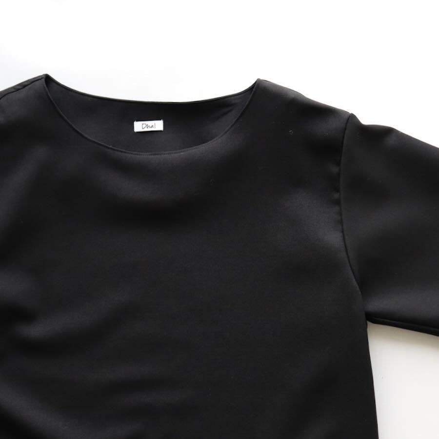 Dhal（ダル）Wool Gaba Crew shirt