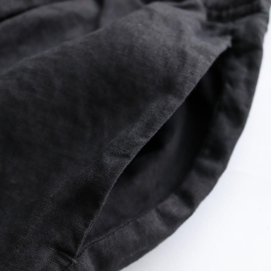 Véritécœurヴェリテクール 黒 バルーンリネンパンツ Véritécœurヴェリテクール 黒 バルーンリネンパンツ COLLECTION