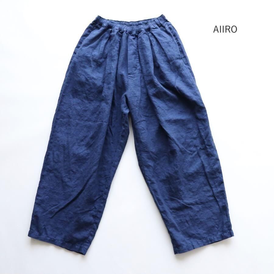 Veritecoeur（ヴェリテクール）リネンボリュームタックパンツ