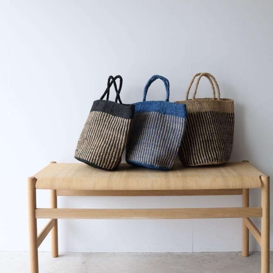 soil（ソイル）STRIPE SISAL BAG