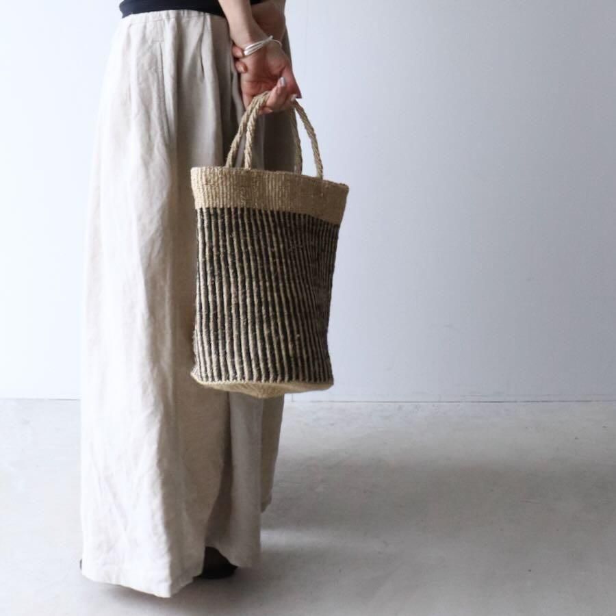 soil（ソイル）STRIPE SISAL BAG