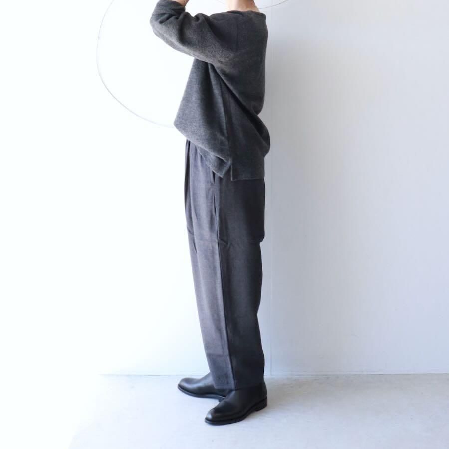 maison de soil HOMME（メゾンドソイルオム）WORSTED SERGE 2TUCK