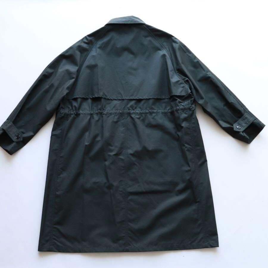 HTS（エイチティーエス）COTTON NYLON BALMACAAN COAT WITH GUSSETED
