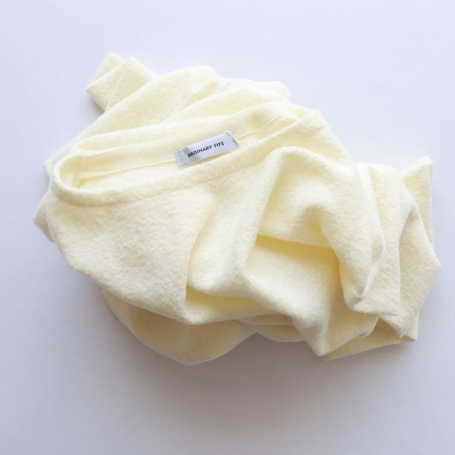 ordinary fits（オーディナリーフィッツ）WOOL BASQUE KNIT