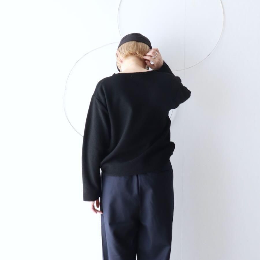 美品【ORDINARY FITS】 BASQUE KNIT ORDINARY FITS(オーディナリーフィッツ)】EURO BASQUE KNIT