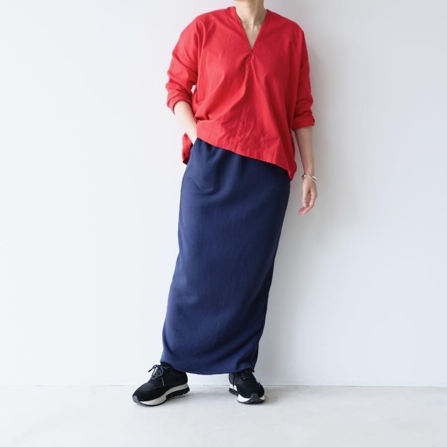 美品 dhal シャツ ダル Dhal(ダル) / Zip Shirt / Red | えがお洋品店オンライン | 衣料