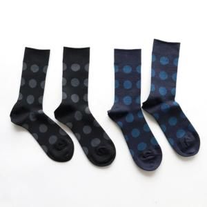 <img class='new_mark_img1' src='https://img.shop-pro.jp/img/new/icons13.gif' style='border:none;display:inline;margin:0px;padding:0px;width:auto;' />ROTOTO / PORTHOLE DOT SOCKS(2color)(23-25cm)