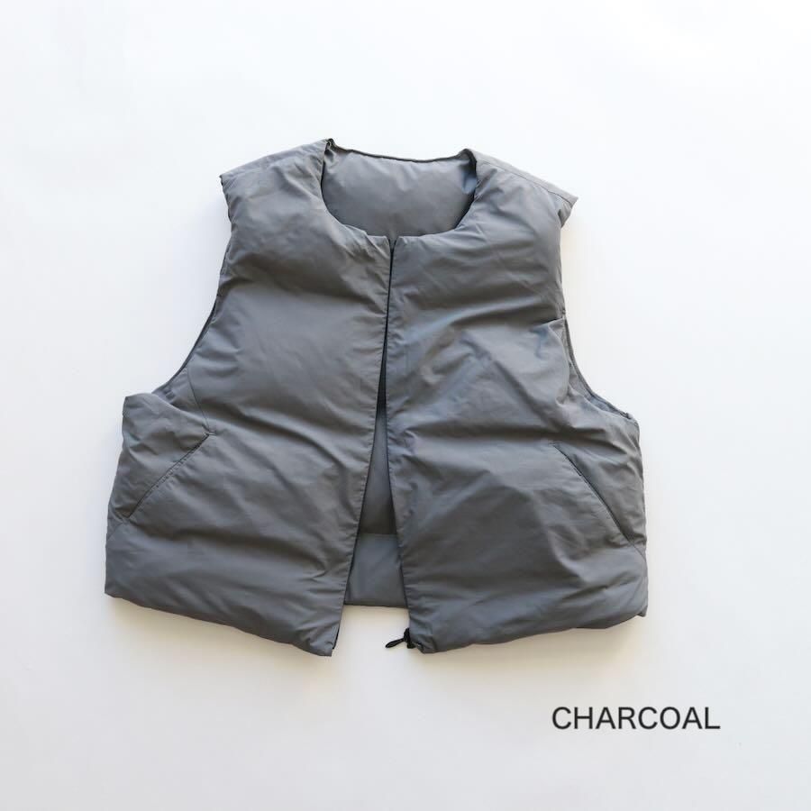 miffew（ミフュー）COLLARLESS DOWN VEST