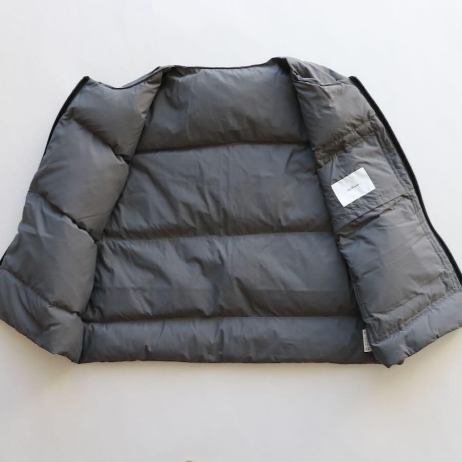 miffew（ミフュー）COLLARLESS DOWN VEST