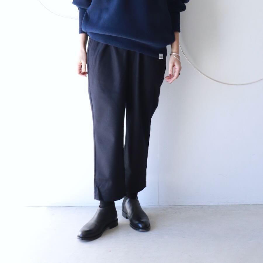 maison de soil（メゾンドソイル）WOOL FLANNEL EASY TAPERED PANTS