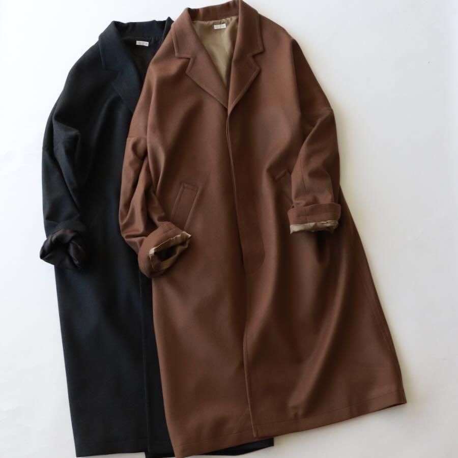 holk（ホーク）lamb short beaver over coat