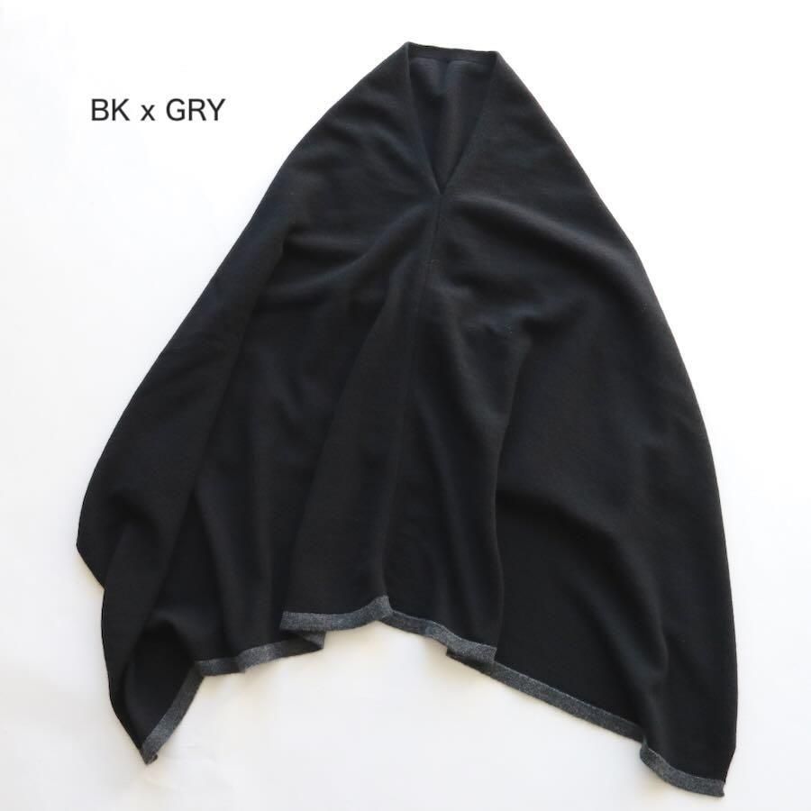 美品】maison de soil CASHMERE PLAIN PONCHO maison de soil