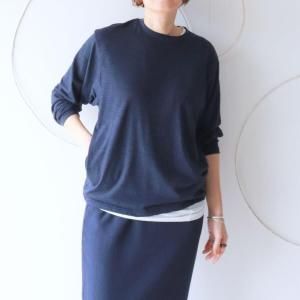 1027 / Super 120's TOP Wool Jersey Long Tee(3color)