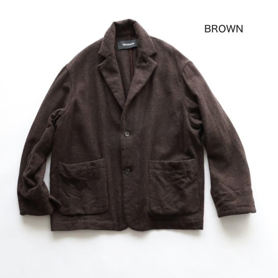2024aw Veritecoeur ヴェリテクール　ジャケット Veritecoeur（ヴェリテクール）ウールテーラードジャケット