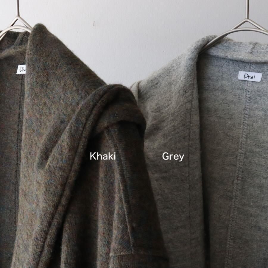 Dhal（ダル）Shetland Cotton Heather Hooded Coat