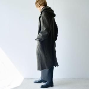 Dhal / Shetland Cotton Heather Hooded Coat(2color)