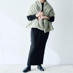 miffew / REVERSIBLE DOWN CAPE(2color)