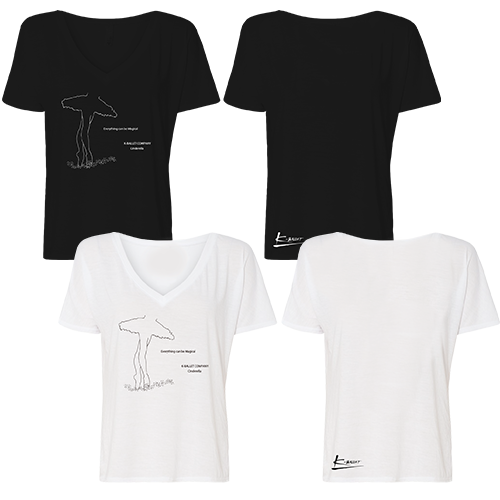 シンデレラ バレリーナtシャツ Stage Door
