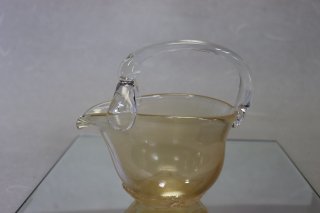 工芸ガラス <span>( Craft Glass )</span> 柄付酒器　金箔