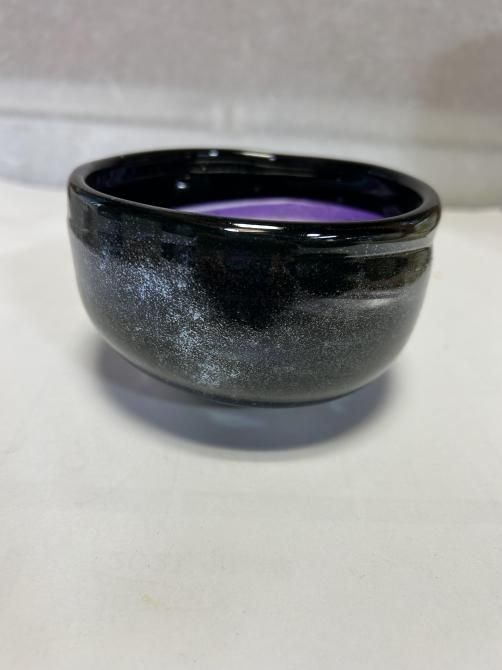 耐熱硝子抹茶茶碗（黒龍） - 茶道具 耐熱 ガラス | カゾガラス