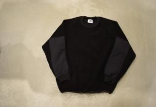 melple / Marced Wool Crewneck(BLACK)