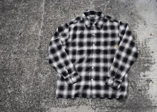 standard california / SD Omble Check Shirt (Black)