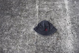 WAX / Denim bucket hat(Black Denim)