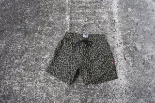 THM / Leopard Easy Shorts (KHAKI)