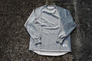 WAX / Cut off sweat shirts(gray)