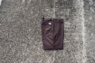 WAX / BLUCO×WAX wide tapered work pants(BROWN)