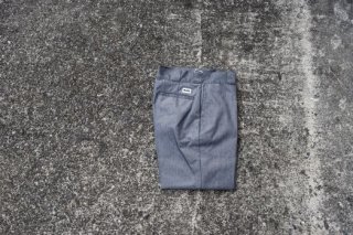 WAX / BLUCO×WAX wide tapered work pants(GRAY)