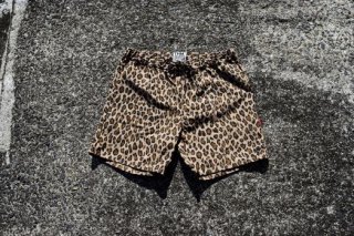 THM / Leopard Easy Shorts (BROWN)
