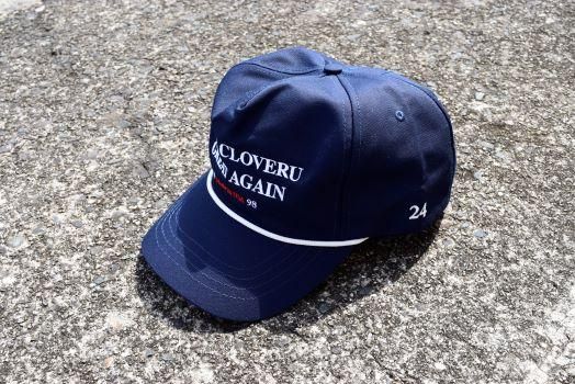 帽子 98s archive WING FOOT CAP 2025 cloveru クローバル キャップCloveru® 98s ネイビー 帽子 98s archive WING